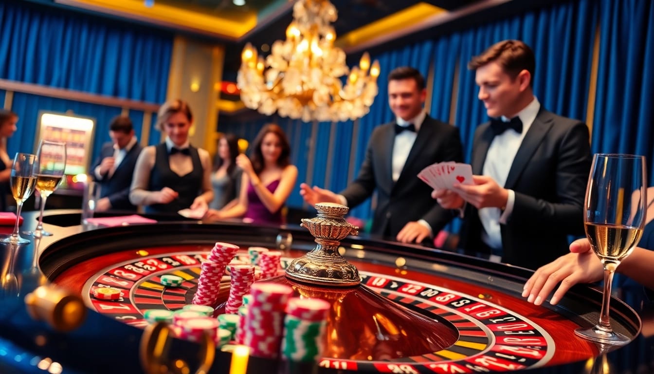 Profitez des meilleurs bonus casino en ligne sur une table de roulette animée.