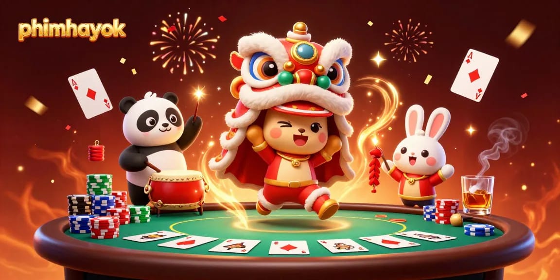 Engage with exciting phimhayok gaming features in this lively casino scene.