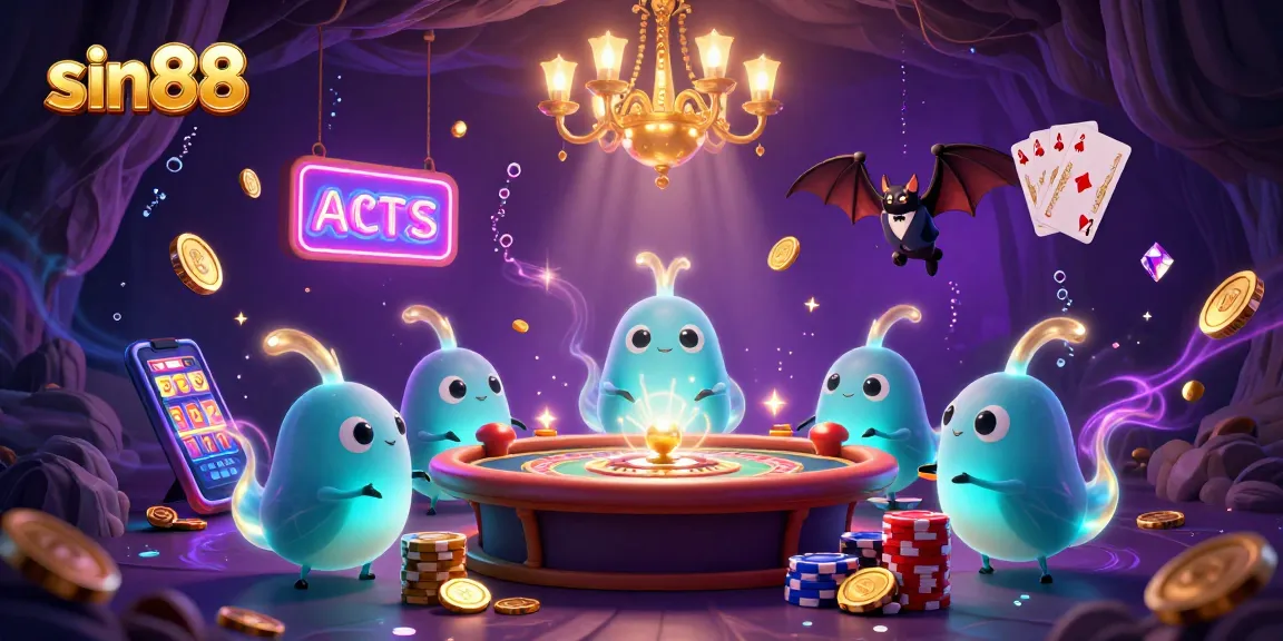 Experience the excitement at sin88 with glowworms illuminating the cave casino while you play!