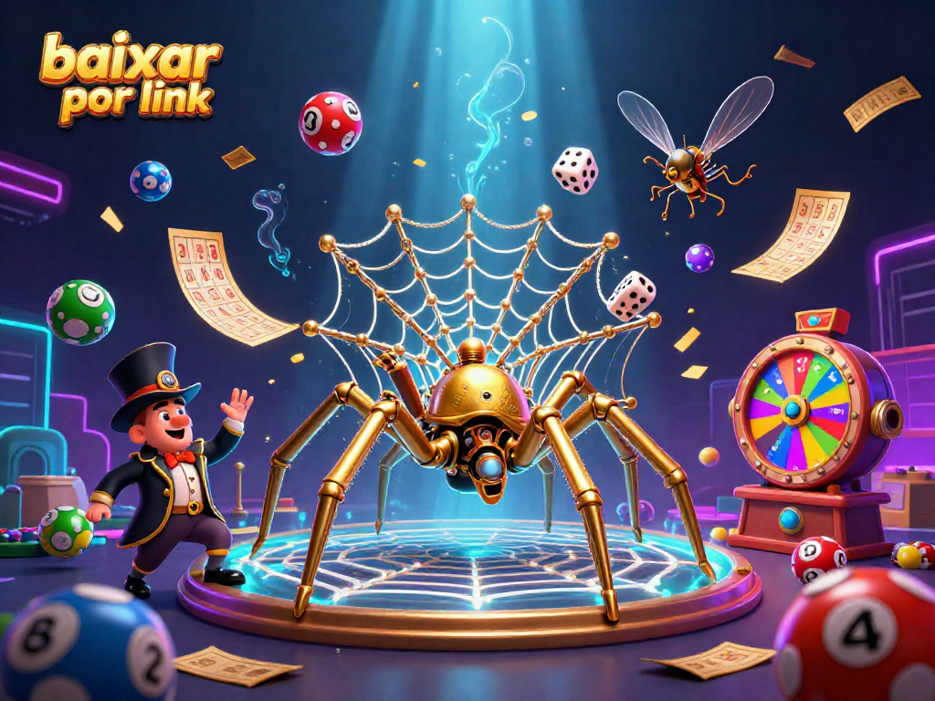 Engage with baixar vídeo por link in this colorful, dynamic lottery scene illustrating winning moments.