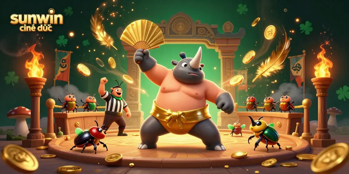 Engage in action with sunwin chính thức, featuring vibrant casino elements and dynamic characters.