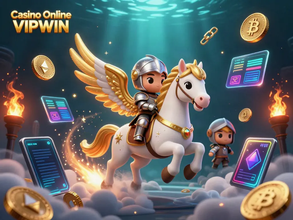 Experience thrilling gaming with Casino Online VIPWIN and dynamic cryptocurrency elements.