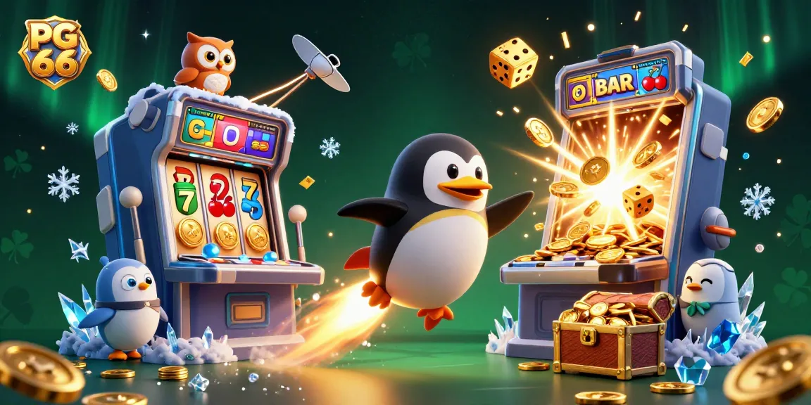 Engage with exciting gaming opportunities at PG 66 featuring a colorful 3D casino world.