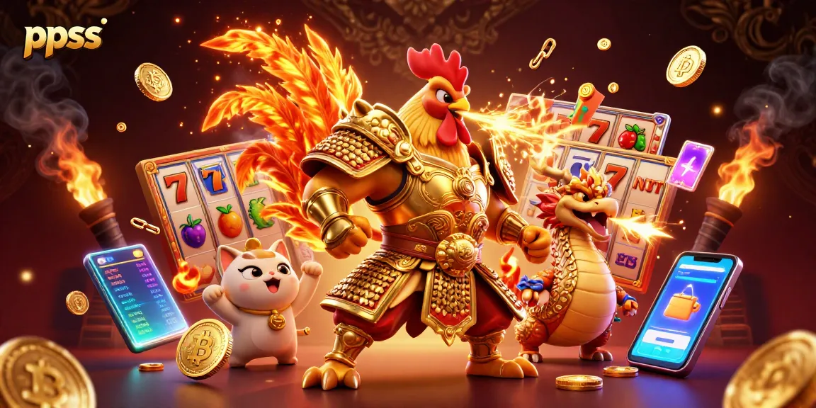 Engage in thrilling gameplay with ppss at vibrant slots with powerful characters and crypto elements.