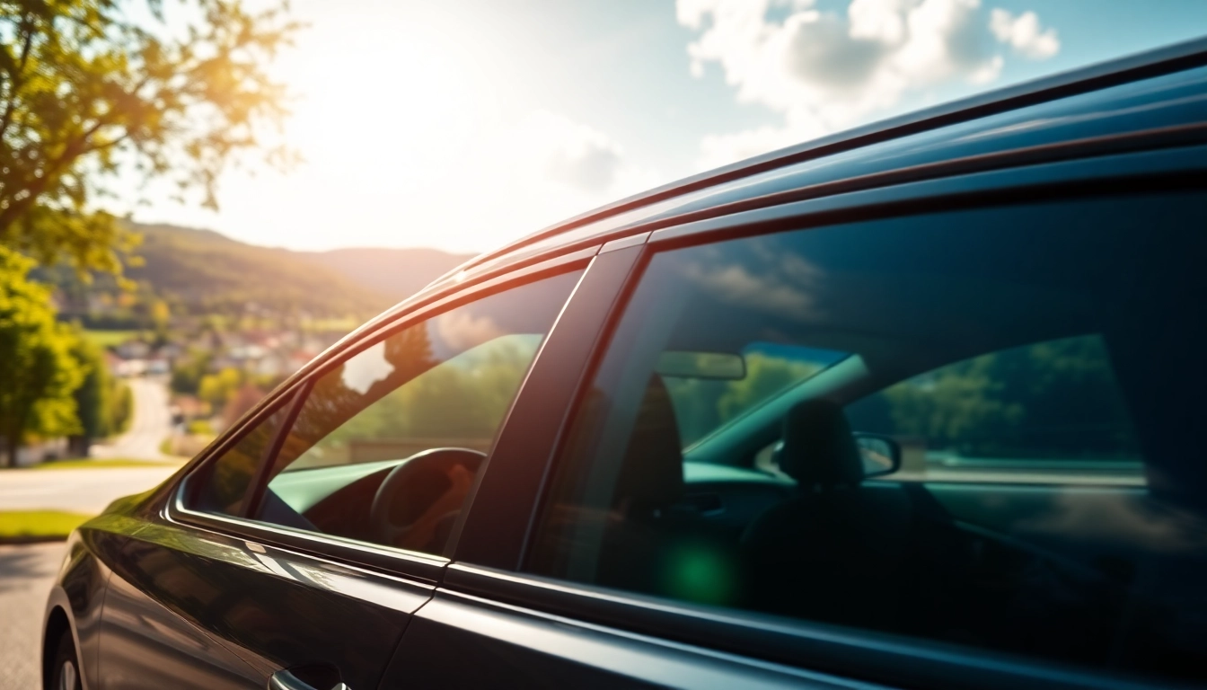 Discover the best window tint Chattanooga TN enhancing vehicle aesthetics and comfort in bright sunlight.