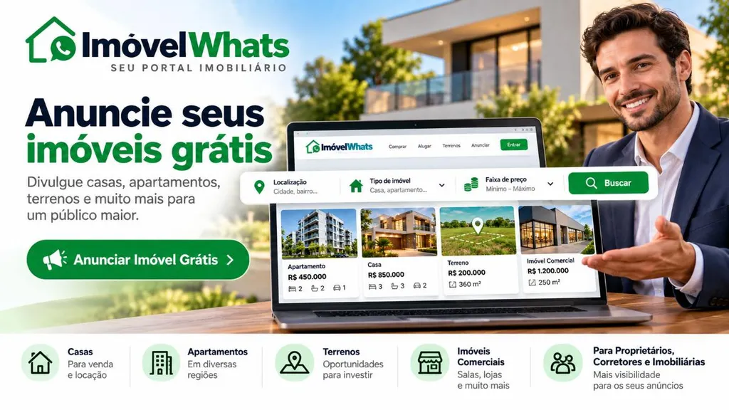 Anunciar imóveis grátis