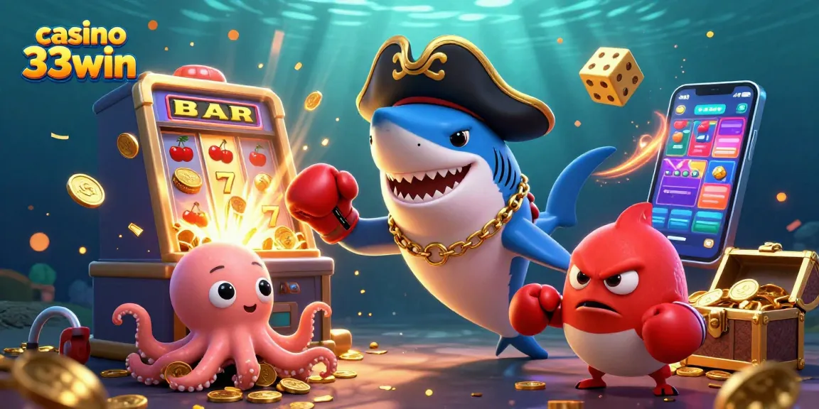 Win big at casino 33win with exciting games and vibrant characters bringing you jackpots.