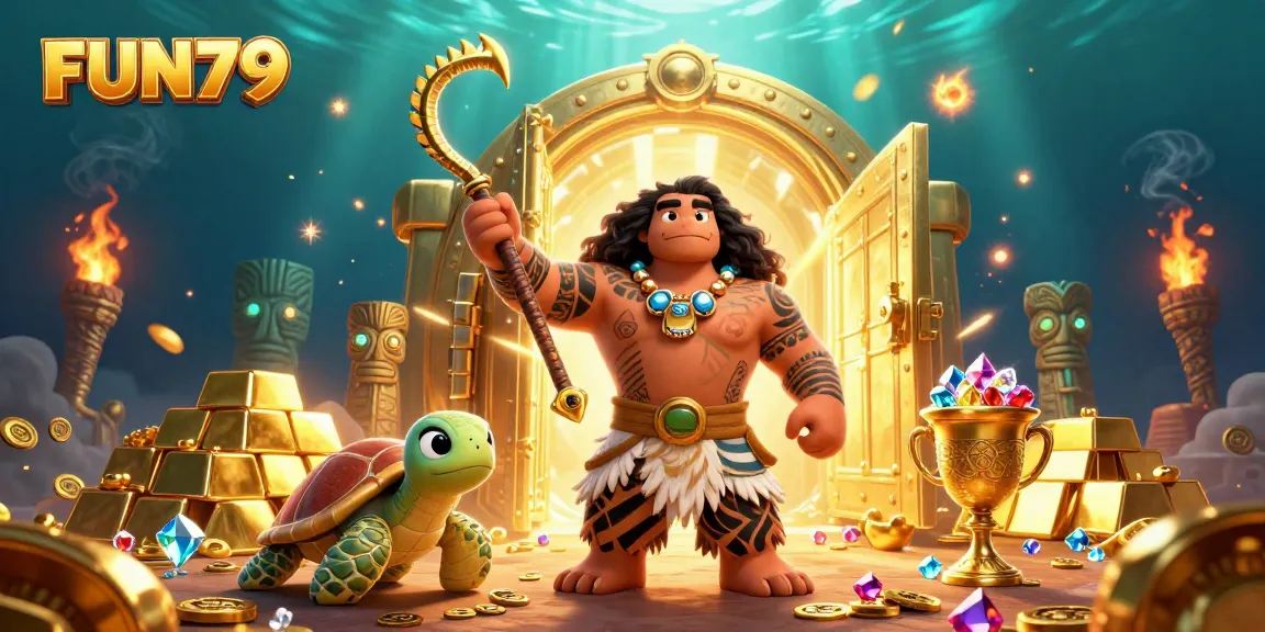 Join the excitement at FUN79 while exploring a vibrant casino scene with stunning 3D elements.