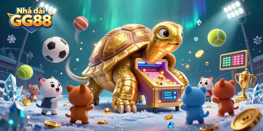Play in the exciting world of Nhà cái GG88, where golden tortoises and sports await!