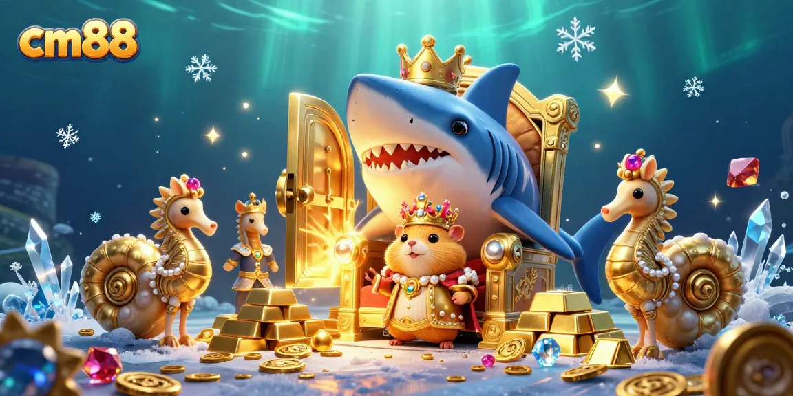 Experience thrilling gameplay at cm88 with his fierce hamster king amidst treasure and excitement!