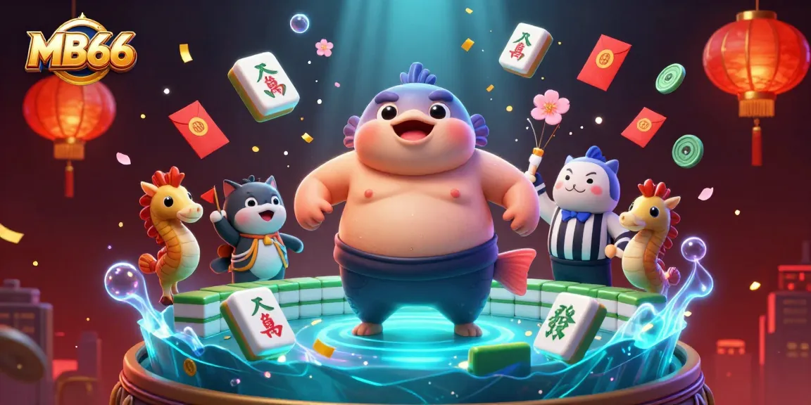 Engage in thrilling underwater betting action with the vibrant scene showcasing MB66's diverse gaming options.