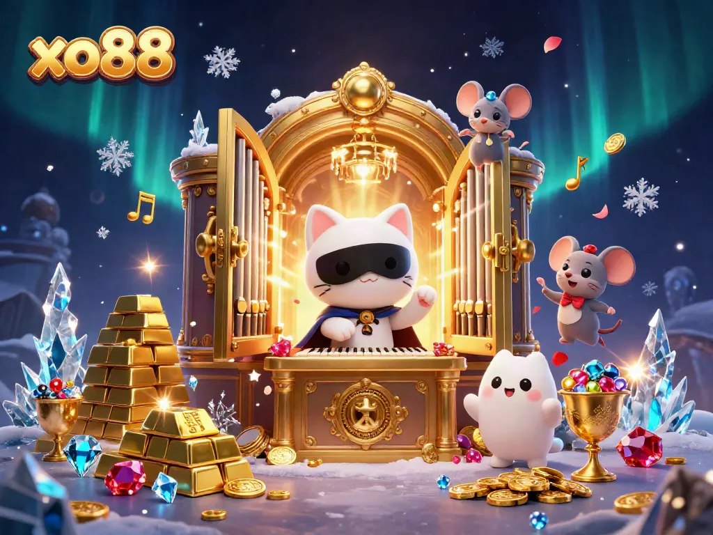 Engage with the thrilling world of xo88 featuring a magical casino scene with rich details.