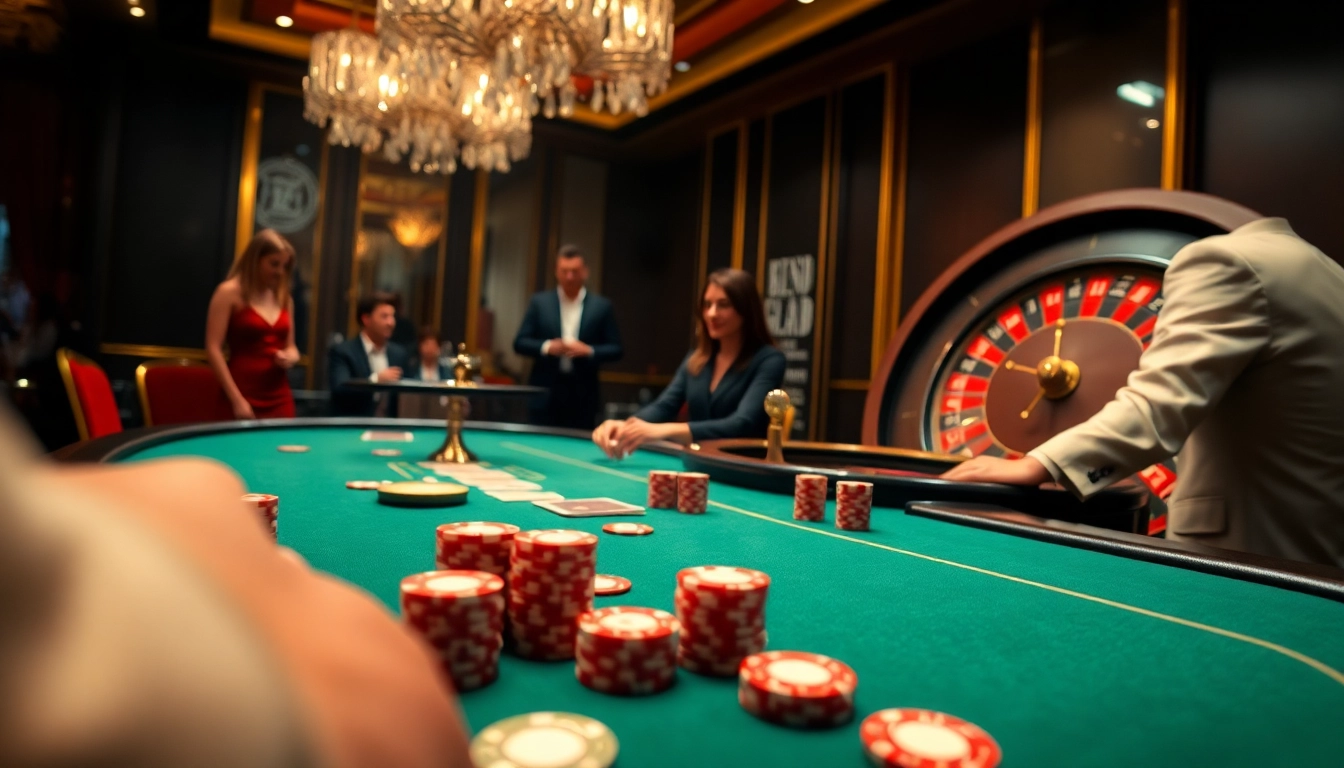 A high-stakes poker game at https://xxgg.vin/ featuring players engaged in intense gameplay, showcasing luxury and excitement.